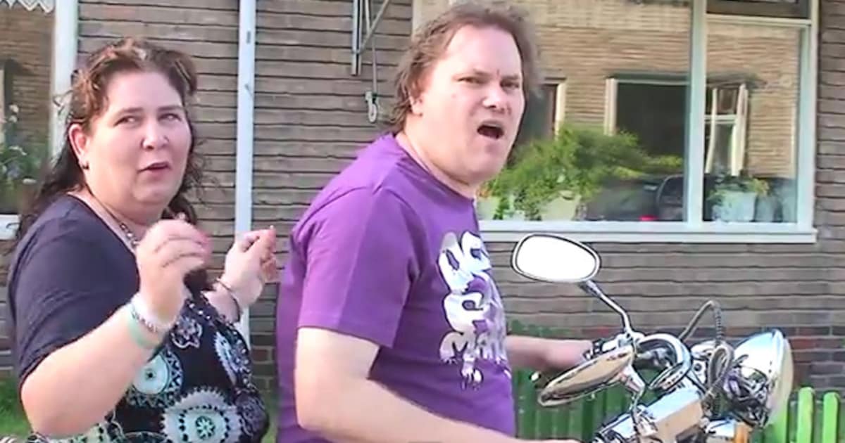 ‘Romana op de scooter’ ligt ernstig verbrand in het ziekenhuis ...