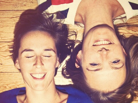 Isabel Coppens en Anke De Boeck.