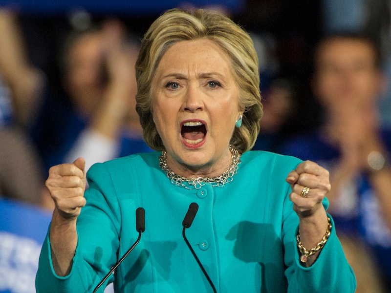 De Democratische kandidate Hillary Clinton ligt onder vuur door de e-mailaffaire.