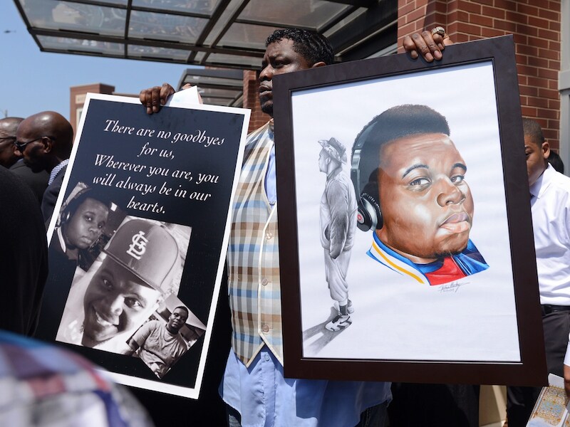 Michael Brown werd eergisteren begraven.
