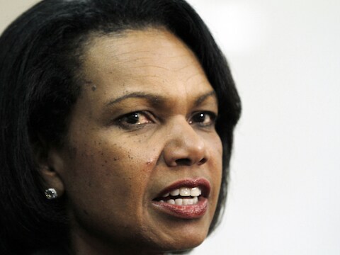 Condoleezza Rice.