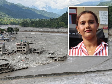 De overstromingen in Nepal eisten al meer dan 900 slachtoffers en nog eens 4.000 mensen zijn vermist. Inzet: uitbaatster Anuja Chapagai van restaurant Namaste.