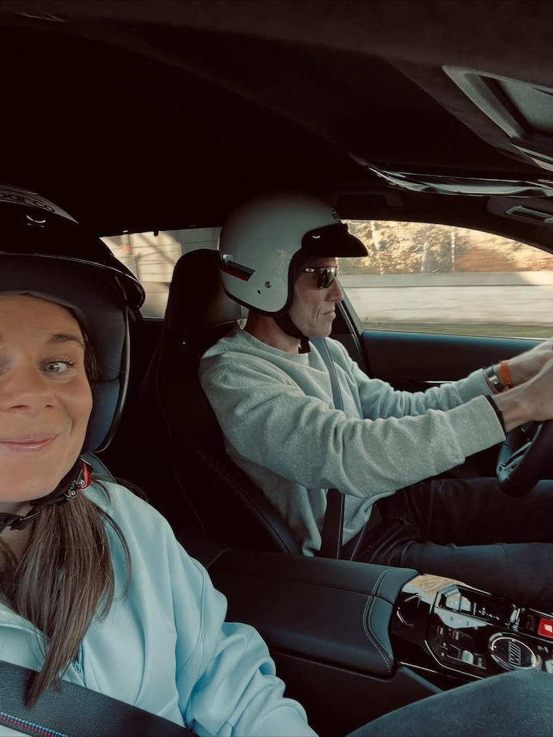 Lotte Kopecky en Axel Merckx.