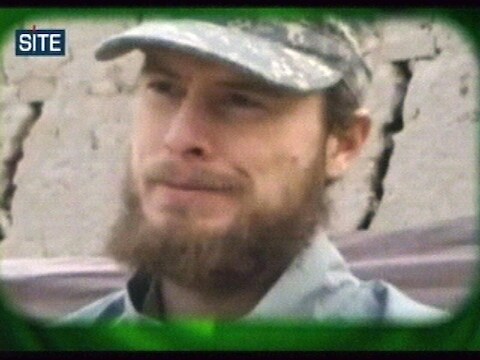 Bowe Bergdahl op een video van de Taliban.
