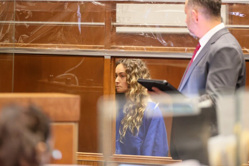 Influencer Gabriela “Gabbie” Gonzalez this week in the Clara Shortridge Foltz Criminal Justice Center in Los Angeles.