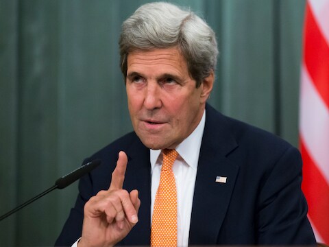 John Kerry, minister van Buitenlandse Zaken van de Verenigde Staten.