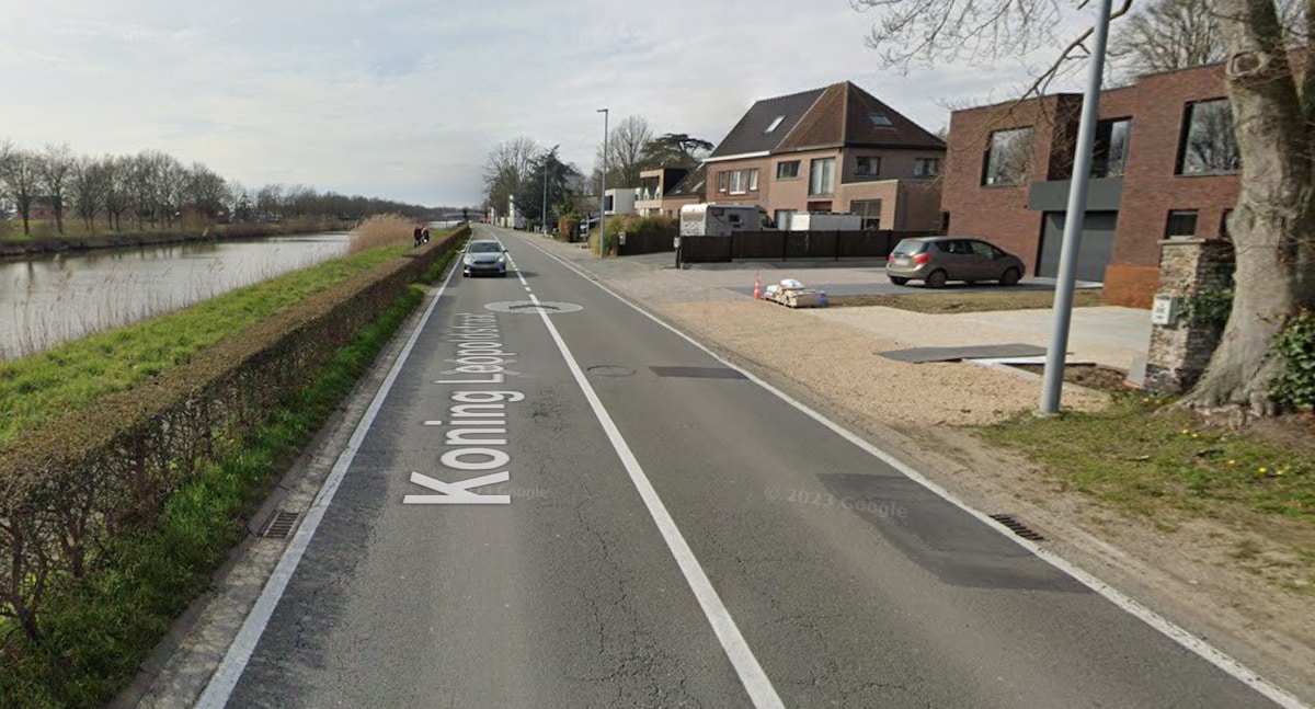 Koning Leopoldstraat in Lievegem