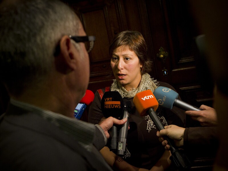 Meyrem Almaci (Groen) ging vanochtend langs bij Bart De Wever op 't Schoon Verdiep.