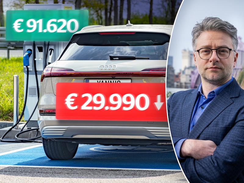 Onze autojournalist Brecht Vanhaelewyn test de batterijcapaciteit van 4 populaire elektrische wagens en vergelijkt de prijs met gelijkaardige occasiebenzinewagens.