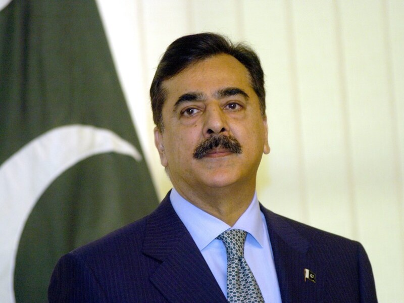 Yousaf Raza Gilani.