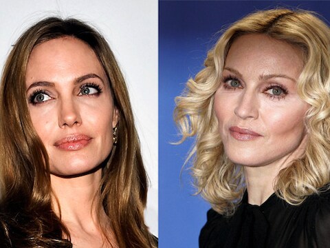 Angelina Jolie en Madonna