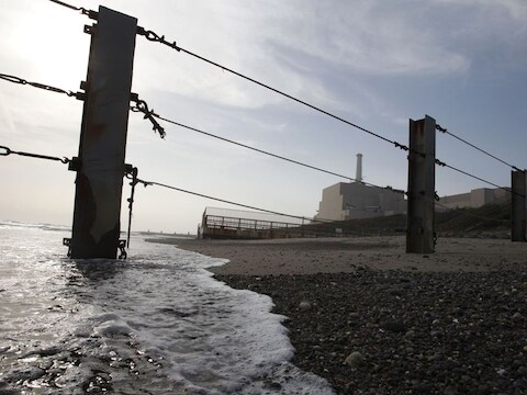 De kerncentrale in Shizuoka ging na de aardbeving van vandaag om veiligheidsredenen dicht.