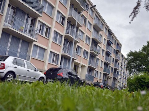 De dode kinderen werden aangetroffen in een appartement in Saint-Priest.