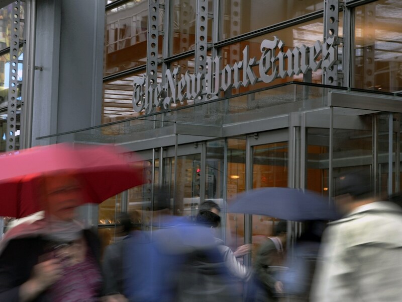 Onder andere The New York Times werd het slachtoffer van hackers.