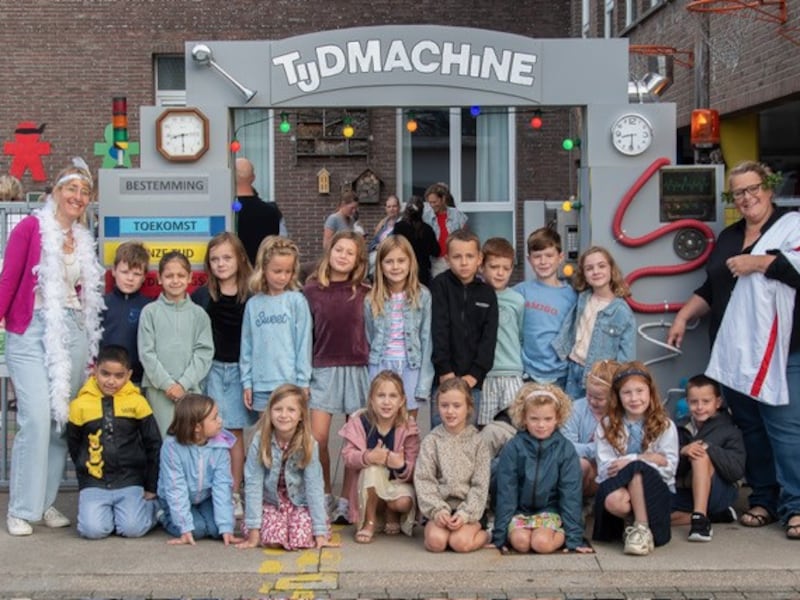Tijdreizende professor zet schooljaar spectaculair in gang in Zwalm