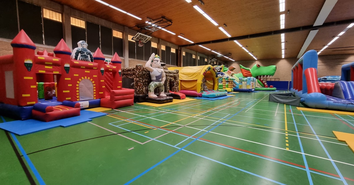 Sporthal Scherpenstein verandert twee dagen lang in springkastelenfestival