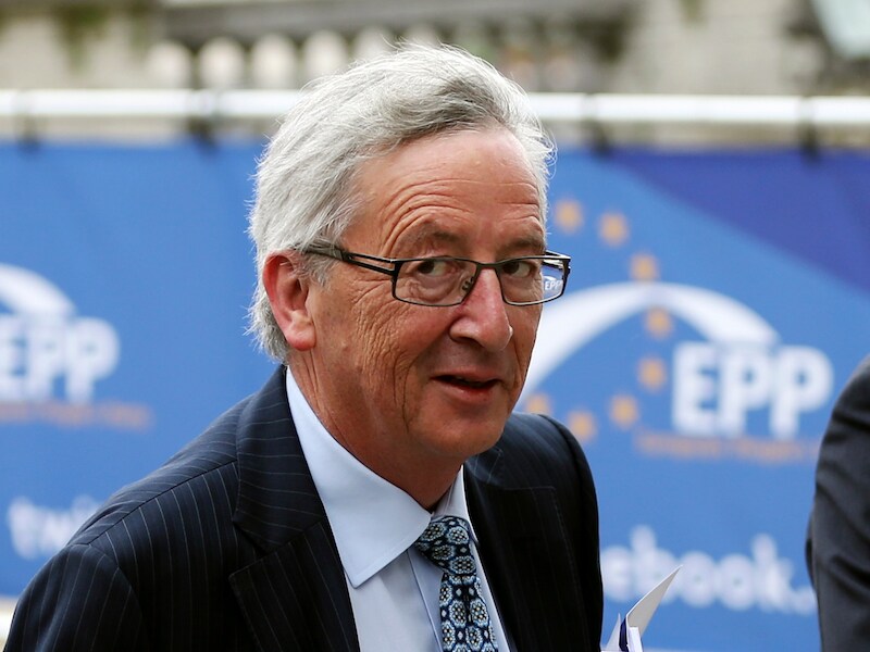 Oud-premier van Luxemburg, Jean-Claude Juncker.