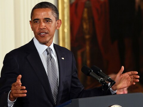 De Amerikaanse president Barack Obama kan de slogan misschien ook als campagneslogan gebruiken in 2012.