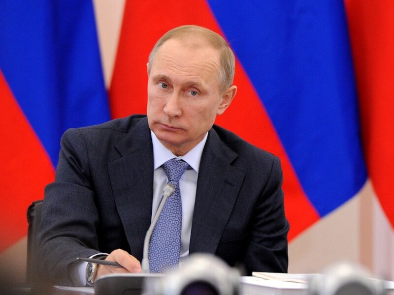 Russisch president Vladimir Poetin.
