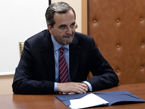 Premier Antonis Samaras.