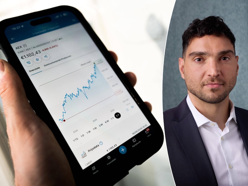 De beleggingsapp DeGiro, rechts: Mo Mahmoud, Senior Index & ETFs Investment Specialist bij L&G.