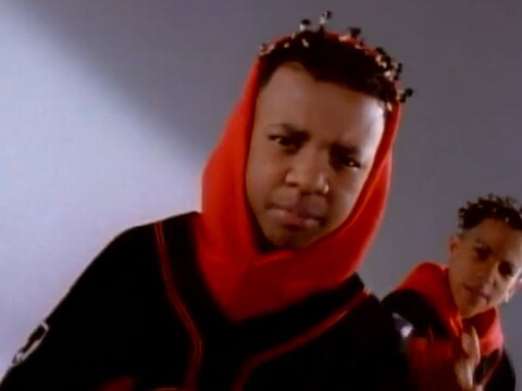 Kris Kross in de clip van Jump.