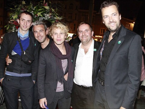De cast van de film 'Hasta La Vista'.