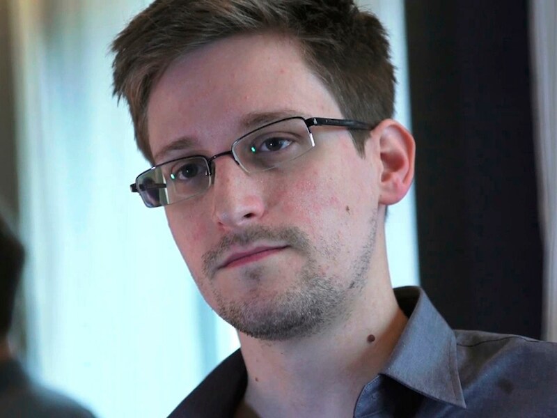 Klokkenluider Edward Snowden.