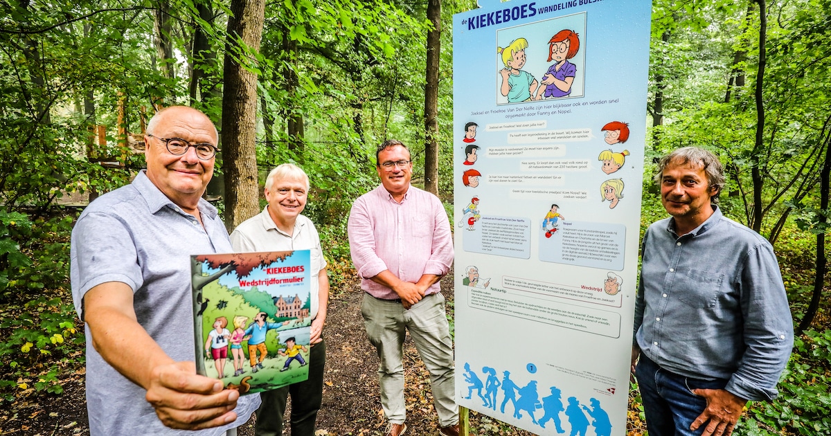Tekenaar Merho doet de Kiekeboes-wandeling in Bulskampveld, een ode aan ...