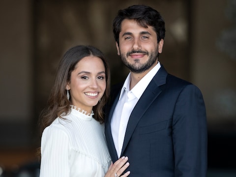 Prinses Iman van Jordanië, de oudste dochter van koning Abdullah en koningin Rania.