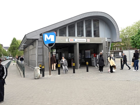 De man werd opgemerkt aan Clemenceau