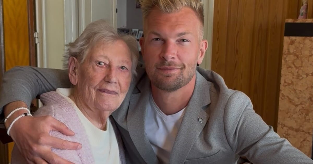 Zo verliep de date tussen Ruben Van Gucht en de 96-jarige oma van Robin ...