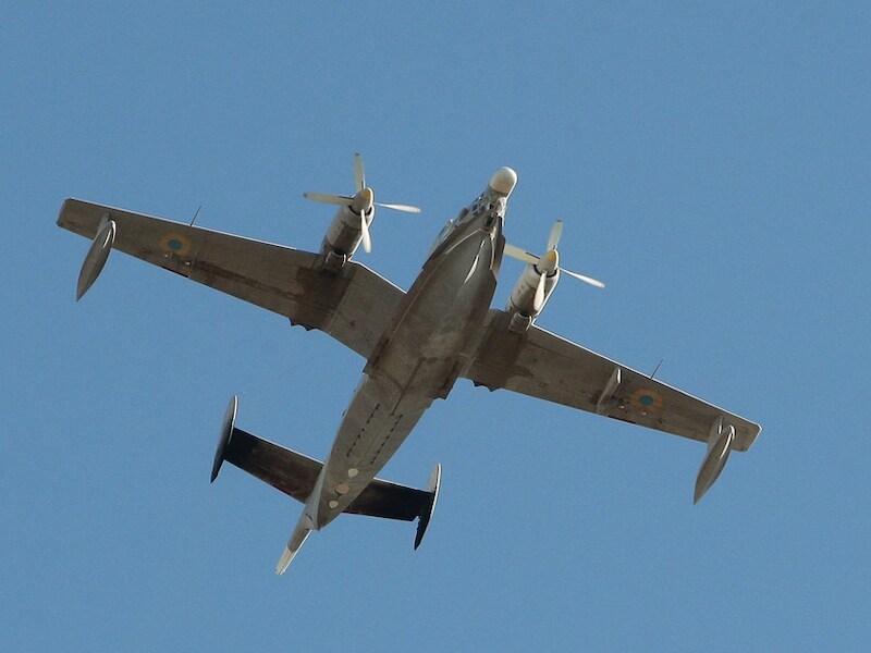 Een toestel van de Oekraïense luchtmacht.