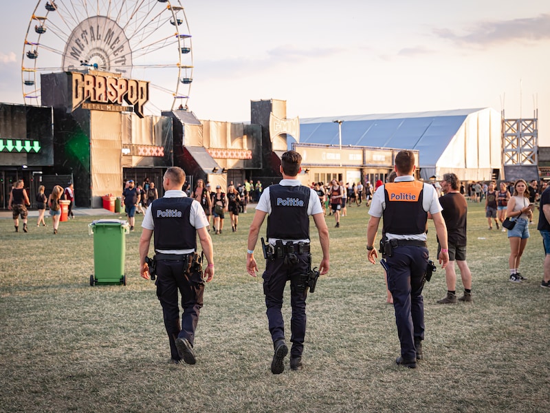 Politie klist twee gauwdieven op festivalterrein van Graspop Metal Meeting