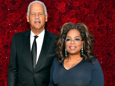 Oprah Winfrey en Stedman Graham tijdens hun laatste publieke verschijning in 2019. 