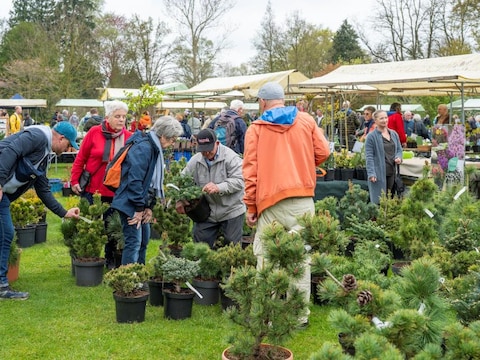 Archiefbeeld: bezoekers op een vorige plantendag