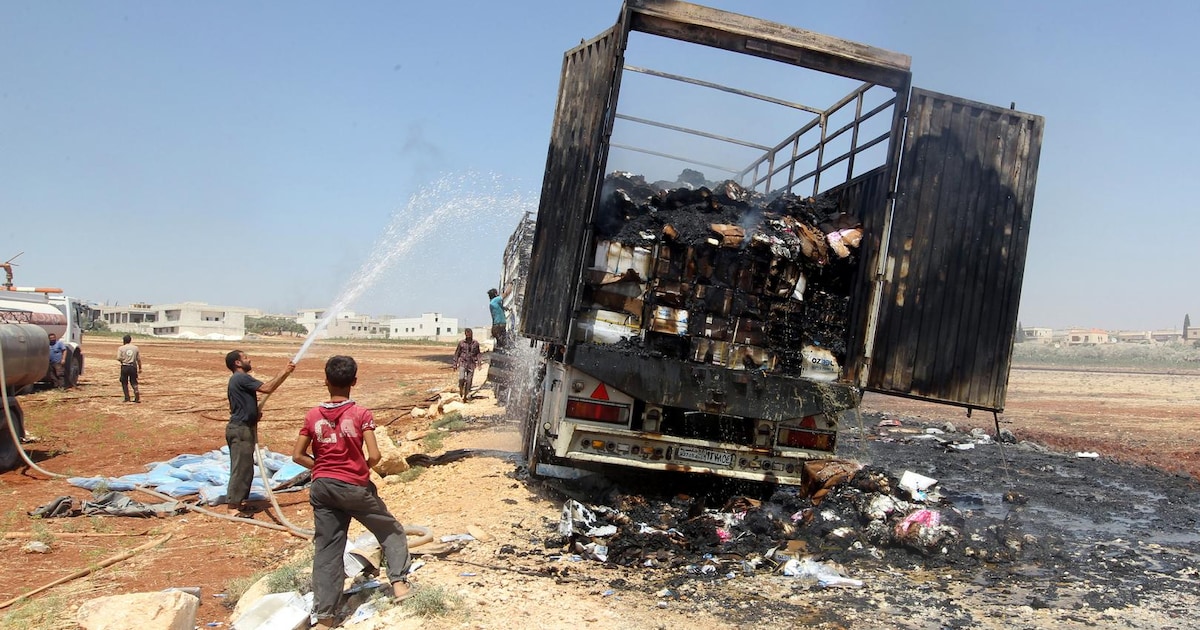 Zeven doden bij aanval met giftige stoffen door rebellen in Aleppo ...