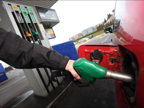 De benzineprijzen drukten de inflatie.