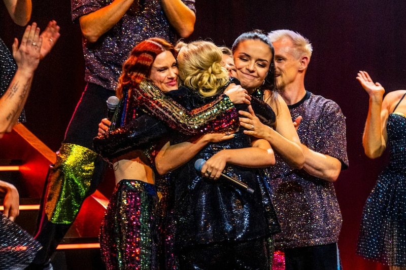 Hanne, Marta y Julia.