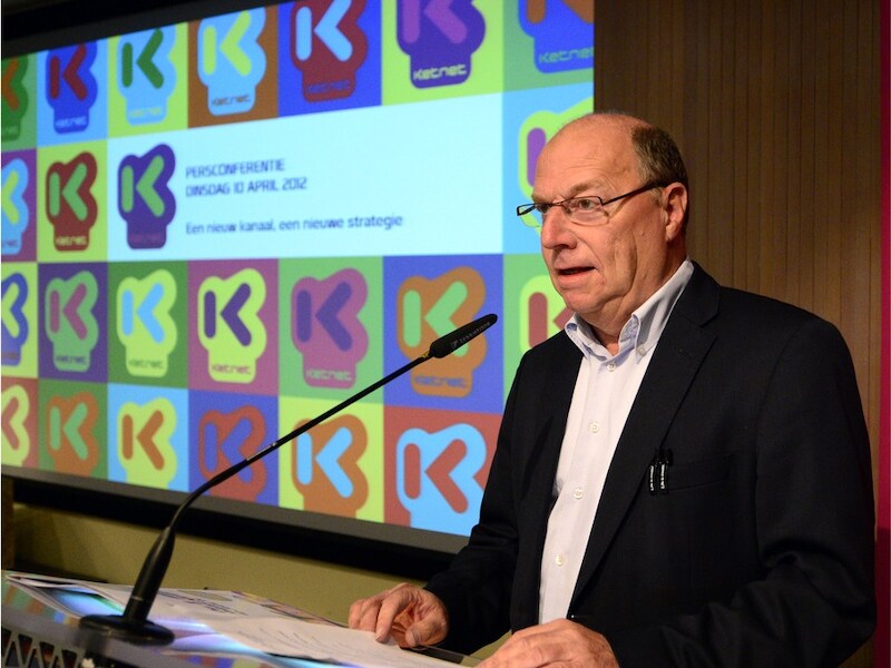 Directeur Media van de VRT Leo Hellemans.