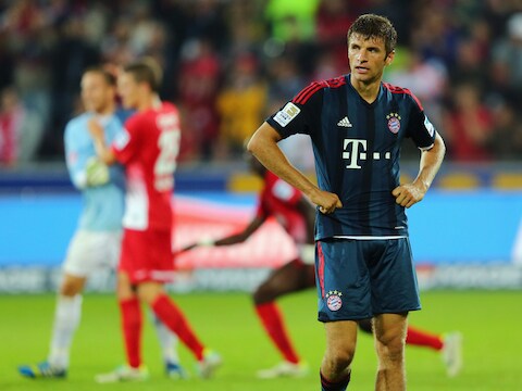 Bayern München verloor punten op het veld van Freiburg