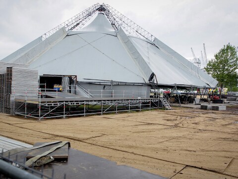 De Pyramid Marquee.