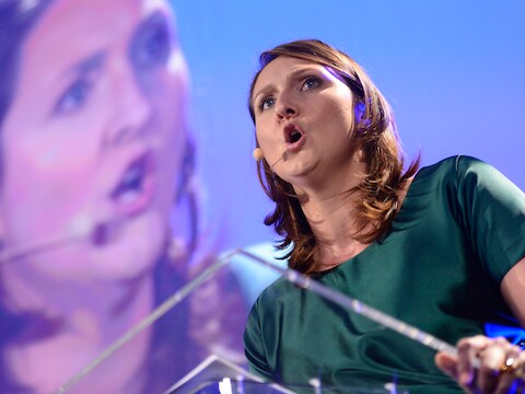 Open Vld-voorzitster Gwendolyn Rutten was bijzonder hard voor N-VA.