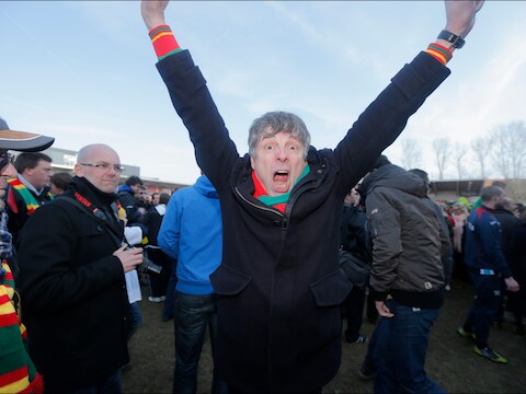 Kamagurka: "Een voetbalclub leeft bij gratie van het volk dat daar aanwezig is."