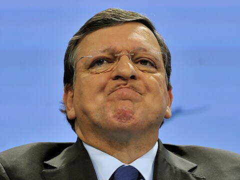 Voorzitter José Manuel Barroso van de Europese Commissie.