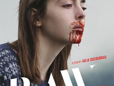 De affiche van 'Raw'.