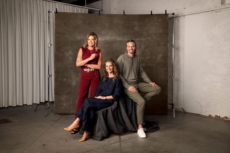 Goedele Liekens, Nina Callens en Lennart Cok