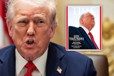 Trump niet te spreken over “slechtste foto aller tijden” op cover van ‘Time’: “Ze hebben mijn haar laten verdwijnen”