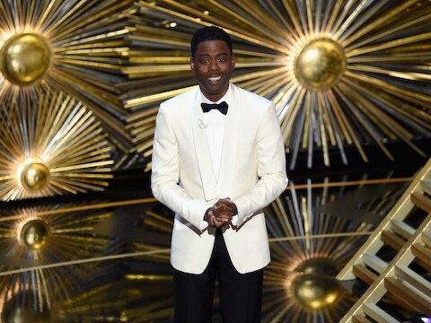 Chris Rock presenteerde de Oscars.