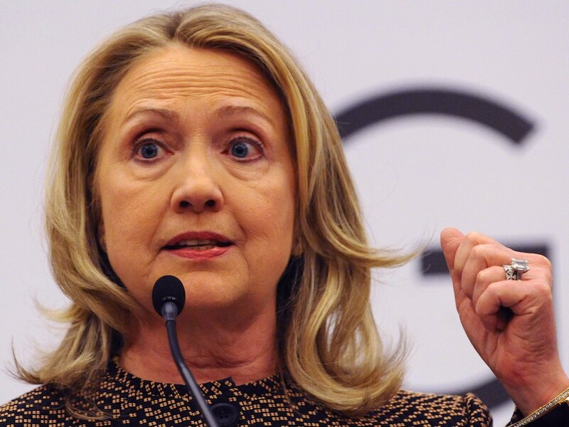 Hillary Clinton.